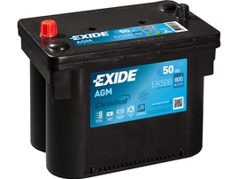 Autobatérie EXIDE Start-Stop AGM 50Ah, 12V, EK508 (EK508)