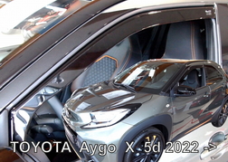 Deflektory na Toyota Aygo X od 2022 (predné) (29672)