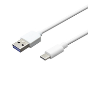 mobilNET dátový kábel USB - Type C, 2A, 2M, Eko balenie, biela (KAB-0197-USB-TYPEC)