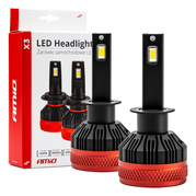 AMiO LED žiarovky hlavného svietenia H1 X3 Series 2ks (02977)