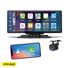 L07 Monitor10" AppleCarPlay AndroidAuto zrkadlenie, 2K+FHD DVR (TSS-L07)