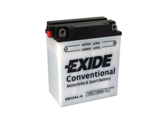 Motobaterie EXIDE BIKE Conventional 12Ah, 12V, YB12AL-A (E5750)