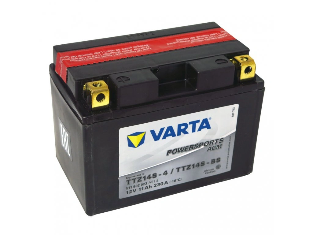 Motobaterie VARTA YTZ14S-BS, 11Ah, 12V (E4275)